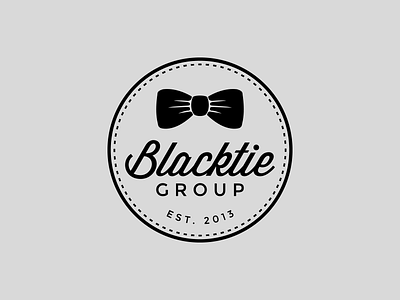 The Blacktie Group bowtie logo