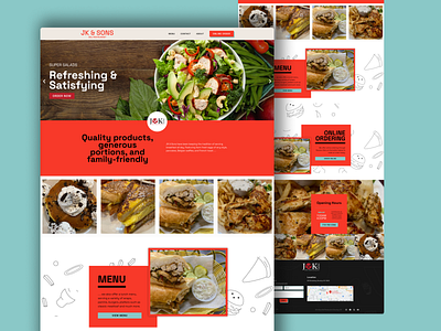 Restaurant - homepage branding cta design desing entry form figma homepage restaurant wordpress