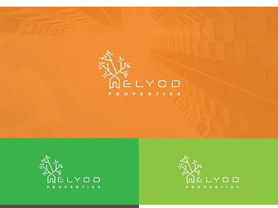 Elyod Properties branding design icon illustrator logo minimal vector