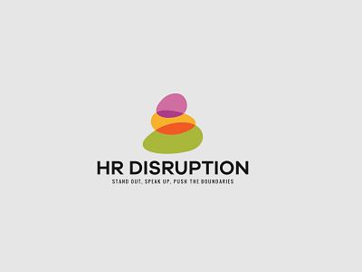 HR DISPRUPTION branding design icon illustration illustrator logo minimal vector