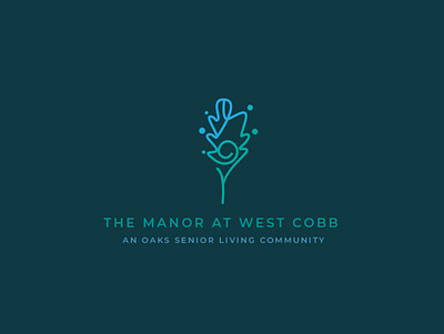 The Manor At Wet Cobb branding design icon illustration illustrator logo minimal vector