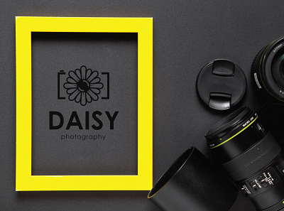 Daisy Photography Logo art brand branding and identity camera camera logo clean daisy flower graphic design graphic designer logo logo design nature photo photography photography logo photoshop simple ui