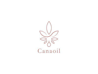Canaoil Logo Design brand brandind branding and identity clean graphic design graphic designer hemp hemp logo hemp oil logo logo design medical medicine minimal natural organic ui