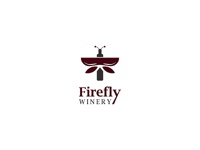 Winery Logo Design brand brandind branding and identity clean firefly for sale for sale unused buy graphic design graphic designer logo logo design minimal modern modern logo vector wine wine logo winery