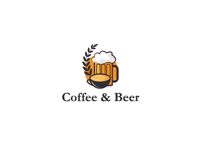 Coffee & Beer Logo Design beer beer logo brand brandind branding and identity coffe coffee cup design graphic design graphic designer logo logo design logodesign vector