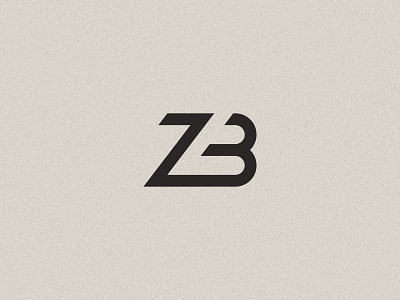 ZB Monogram Logo brand branding and identity clean flat graphic design graphic designer lettermark logo logo design logotype minimal monogram monogram logo vector