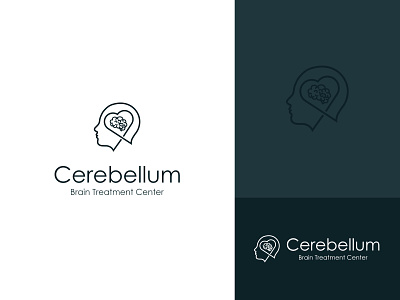 Cerebellum Logo Design brain brain health brand brandind branding and identity care cerebellum clean graphic design graphic designer health logo logo design minimal
