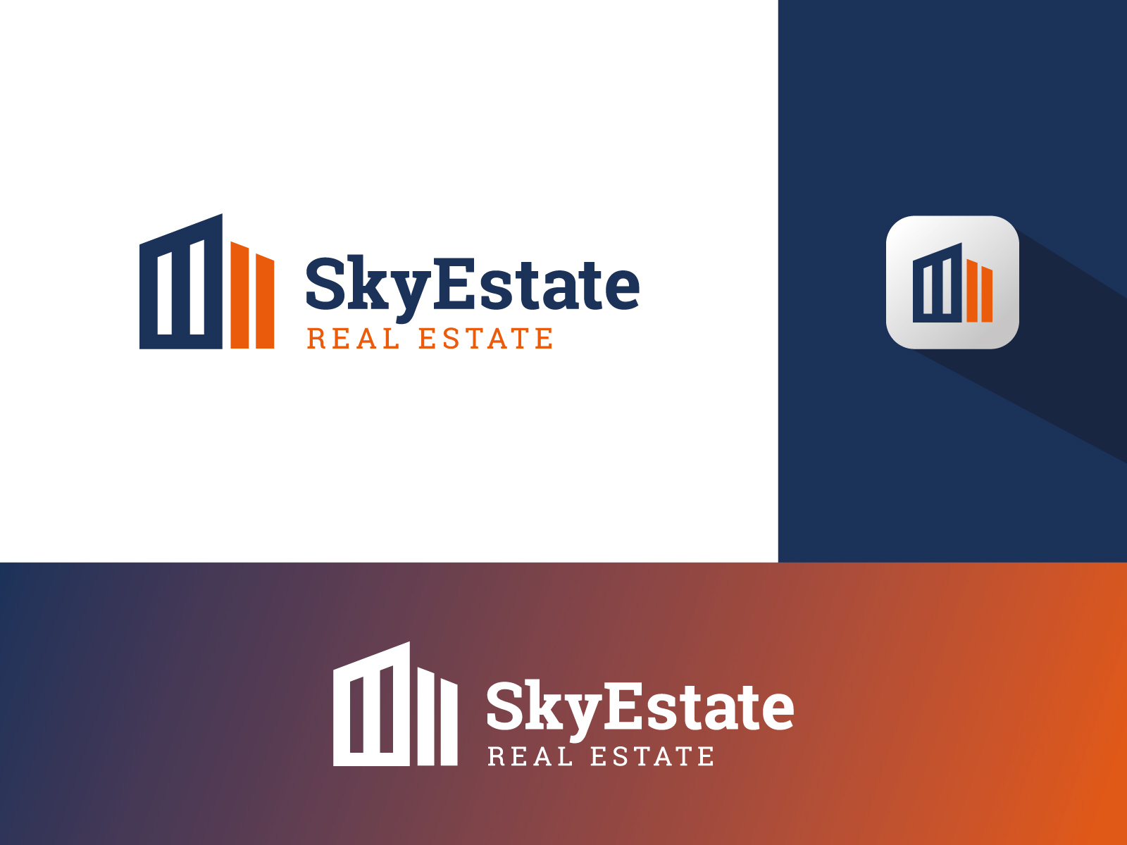 Sky Estate | Real Estate Logo by Lanof Design on Dribbble