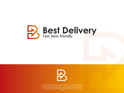 Delivery Logo Design arrow brand branding branding and identity clean corporate logo delivery dualmeaning fedex forward graphic design graphic designer letter logo design modern movement transport visual identity