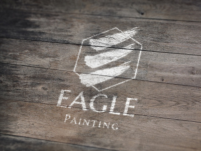 Painting Logo Design brand branding branding and identity clean eagle eagle logo graphic design graphic designer learning logo design logodesign logotype minimal paint painting smart wing wings