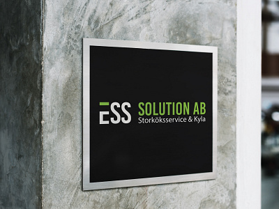 ESS Solution AB logo design brand brandind branding and identity clean graphic design graphic designer logo logo design logo design concept logo designer logo maker logo mark logos stockholm sweden