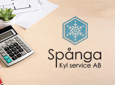 Spånga Kyl service Ab logo design brand branding branding and identity clean flat graphic design graphic designer logo logo concept logo design logo designer logo maker logotype minimal