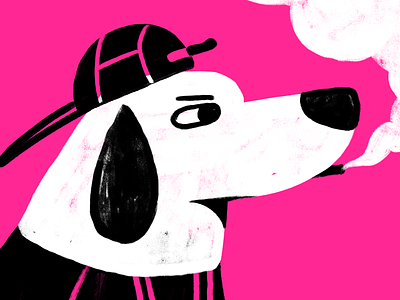 Dawg character dog illustration