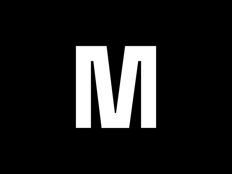The Mediator Magazine brand design branding contemporary art custom digital logotype magazine mark print symbol system type typography visual identity