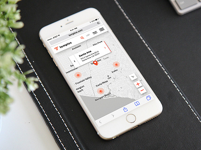 Templos | Map church concept design maps pin temple templos travel ui ux