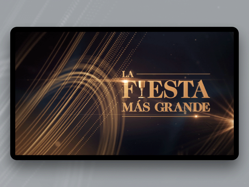 The Greatest Feast Intro 3dlines aftereffects design intro particles
