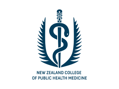 New Zealand College of Public Health Medicine Logo branding design logo
