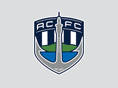 Auckland City FC Logo branding design logo vector