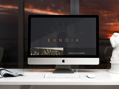 Eunoia - Ottawa Bachelor of Fine Arts Graduating Class 2020 design layoutdesign portfolio portrait art web design website website concept website design