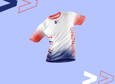 Diseño de indumentaria deportiva para maratón branding diseño illustration