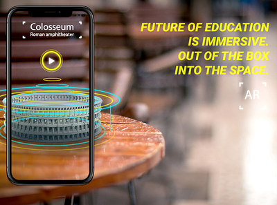 Future of Education is out of the books into to the 3D space. design immersive