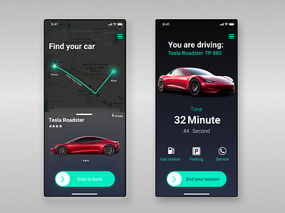 Tesla Roadster adobexd app design figma first design first post firstshot tesla teslaroadster ui uidesign uiuxdesign uiuxdesigner uxui design