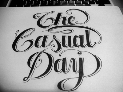 TheCasualDay 2011 iampablo pablo moreno the casual day tupe typography