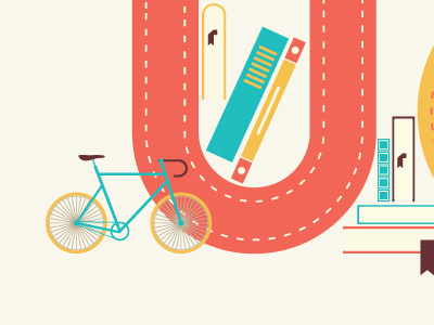 Bike and Book bike book pablo moreno vintage