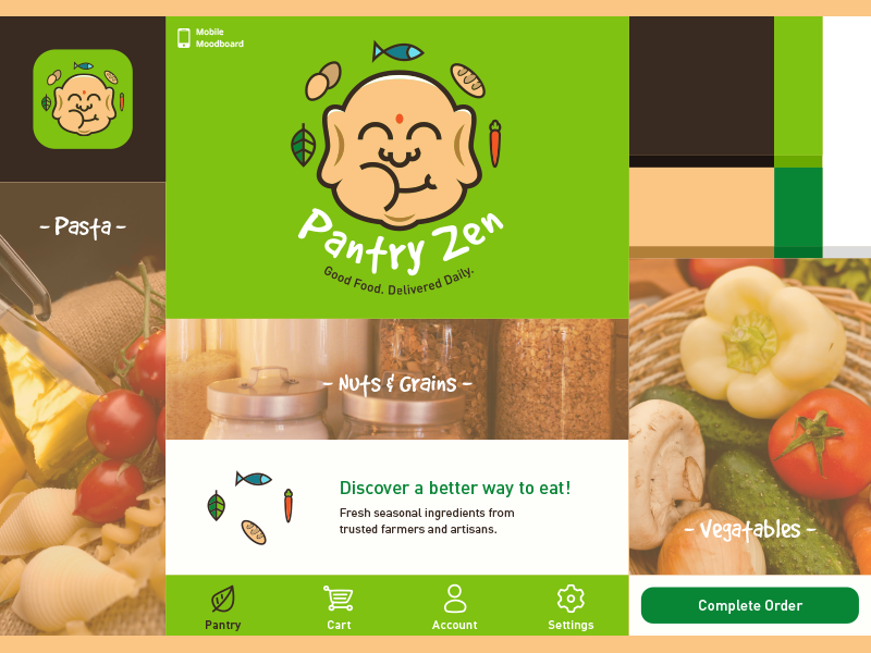 Pantry Zen Moodboard by Ben Richard on Dribbble