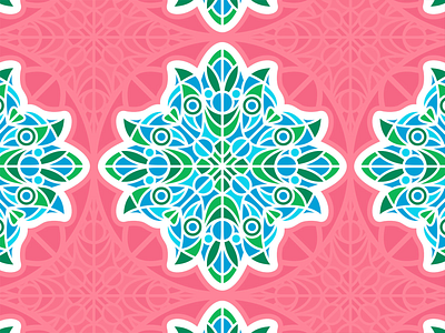 Pattern Play color drawing floral flower fun icon illustration logo mandala pattern patterns