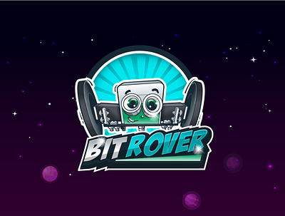 BIT ROVER cartoon robot robot