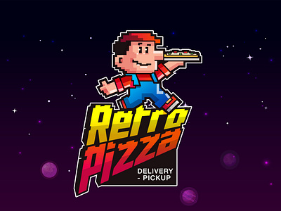 Retro Pizza