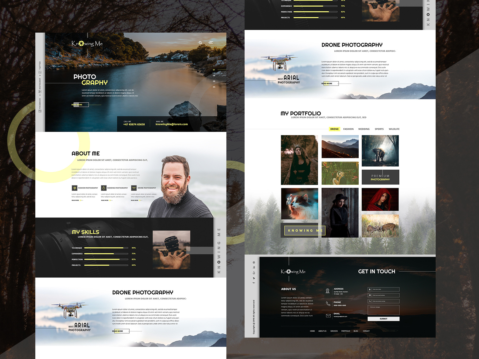 Portfolio by Saayan on Dribbble