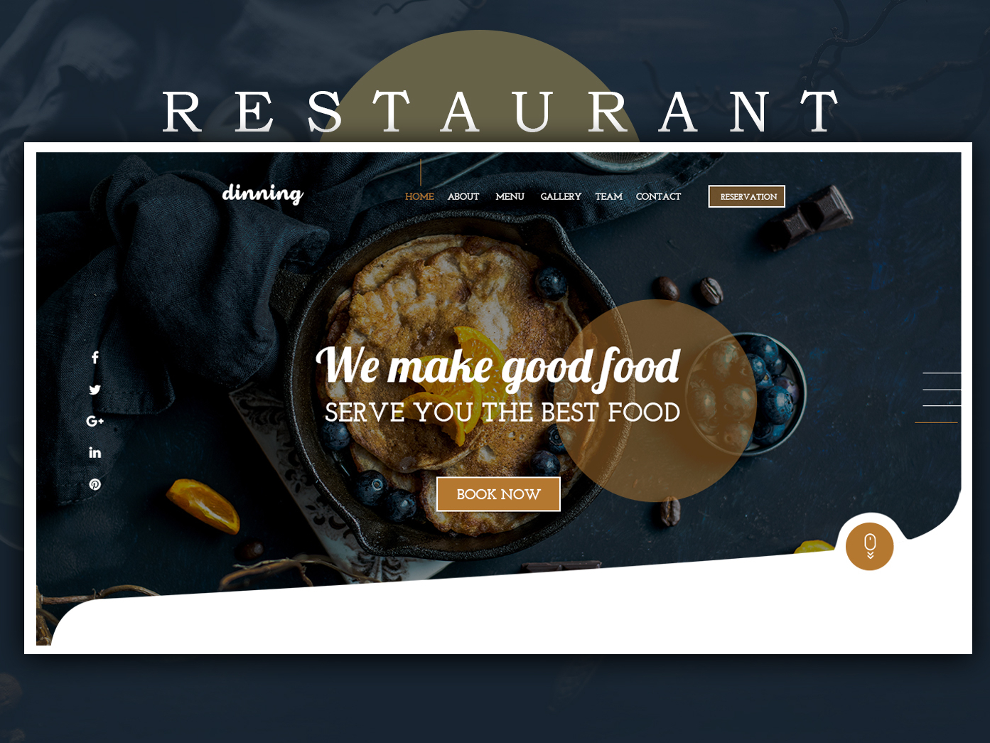 Restaurant by Saayan on Dribbble