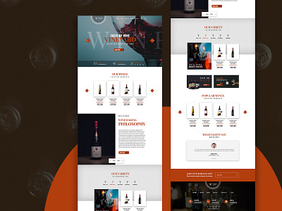 Wine animation branding design flat identity illustration illustrator lettering logo photoshop template typography ui ux vector web website