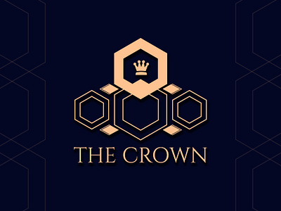 The Crown branding design illustration logo photoshop typography