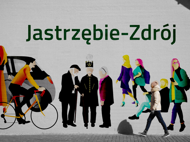 Jastrzebie Zdroj Wall Mural Concept By Imre Jernei On Dribbble