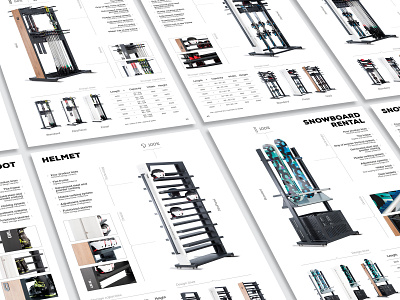QBL Systems - Catalogue 2019/2020 - Layout art direction editorial editorial design editorial layout graphic design logo ispo layout design ski snowboard sports typography