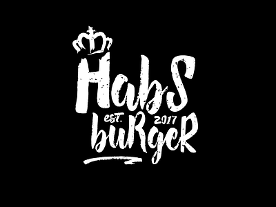 Habsburger Main Logo branding branding and identity food and drink logo restaurant branding restaurant logo typography vector