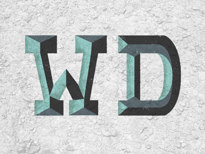 Wattle & Daub Logo chalk design design firm graphic design identity logo type