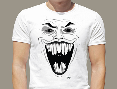 Joker Face batman design face illustration joker