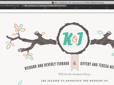 Sneak Peek design graphic design invitation invite monogram pattern print wedding wedding pattern