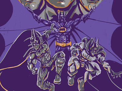 Batman Trilogy batman batman trilogy dc illustration movie poster poster superhero