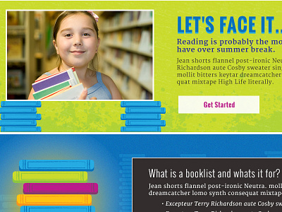 Bookawocky Homepage Concept