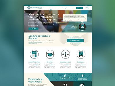 Homepage design charity homepage nonprofit redesign ui web design