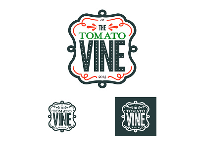 Restaurant Logo food home deliver locally sourced logo logomark organic restaurant