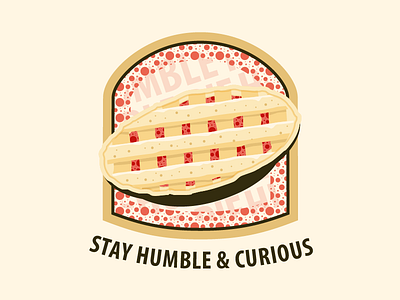 Slalom Core Value: Stay Humble & Curious badge icon illustration pie value