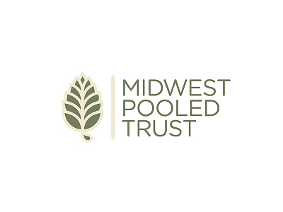 Midwest Pooled Trust: Logo Final brand branding design disability finance logo logo design midwest non profit