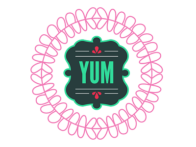 Yum Icon for Restaurant Branding