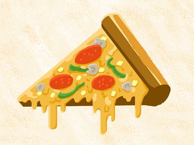 Pizza Pizza! brand food identity illustration pattern photoshop pizza